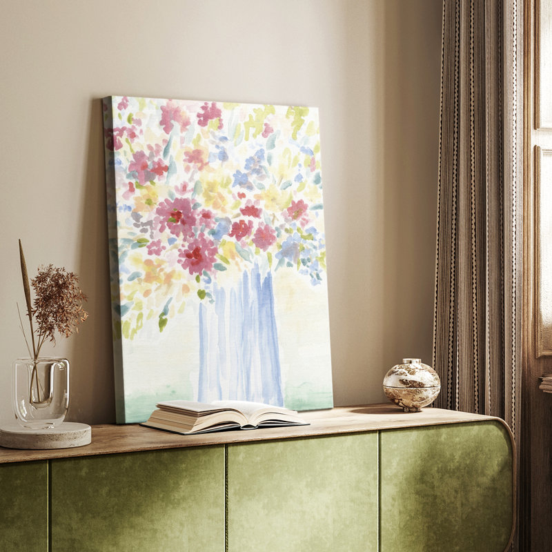 Country Meadow Bouquet I - Gallery Cavas, H 18 po x l 12 po