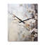 Minimalisme blanc et gris Cherry Blossom I - Horloges murales Cherry Blossom-727403671