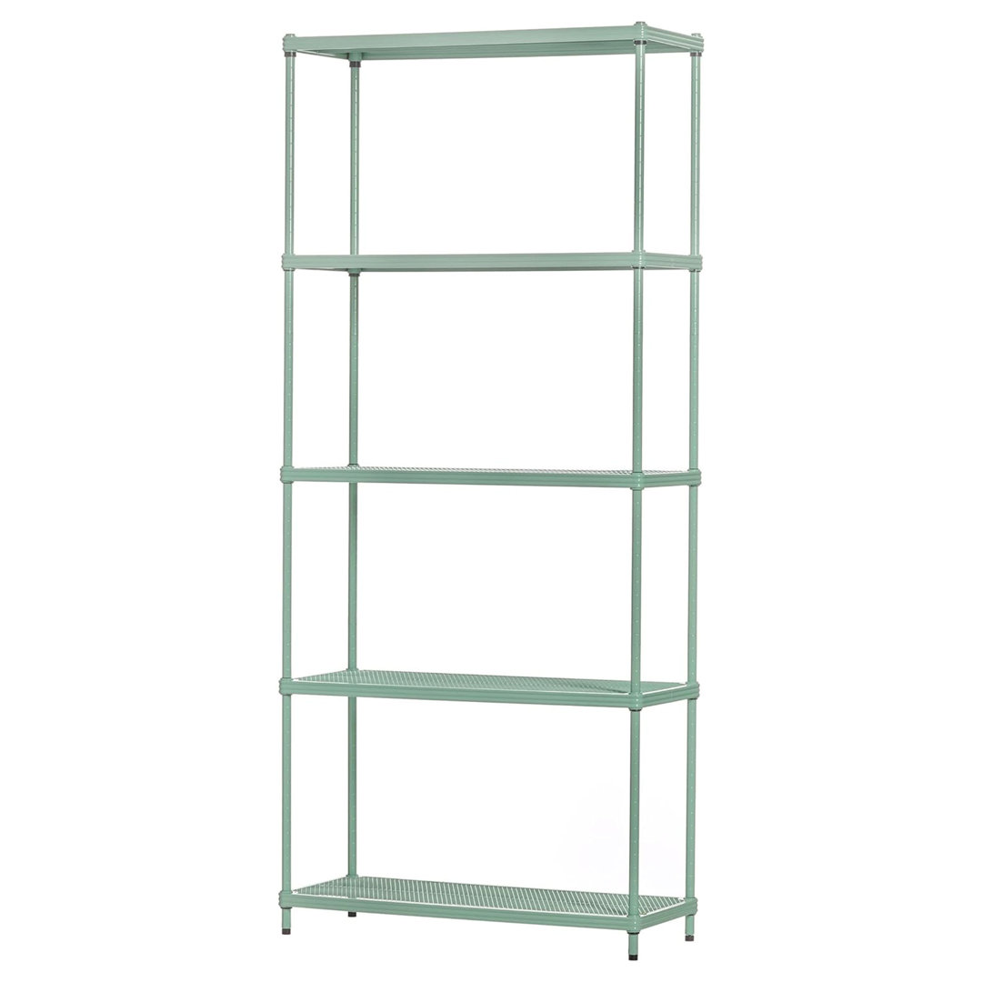 Nalene 13'' W Steel Height -Adjustable Shelving Unit Rebrilliant 