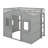 House Loft Bed With Ladder-1737779453