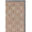 Tapis brun à motif d'étoiles-21412115