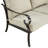 53.1'' Wide Straight Aluminum Loveseat with Cushions
