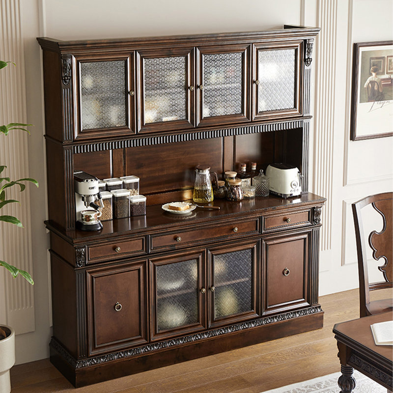 American Classical Solid Maple Pantry Cabinet