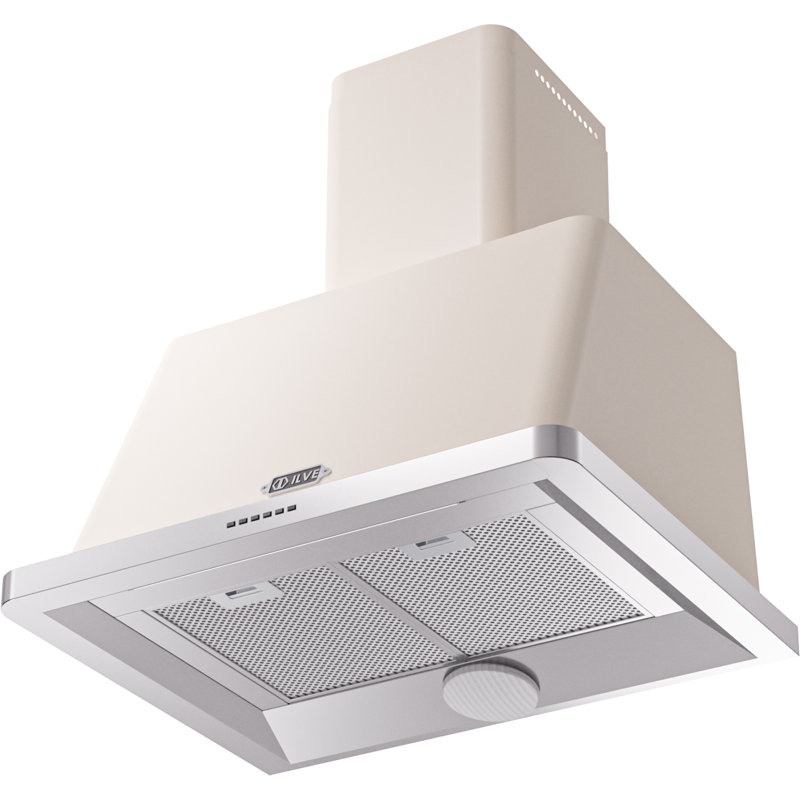Hotte murale ILVE Majestic II Series 30 pouces avec 600 PCM, Blanc antique