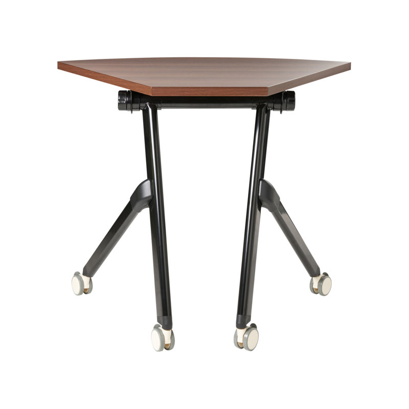 Aarre Corner Standing Desk, Dark Brown/Black