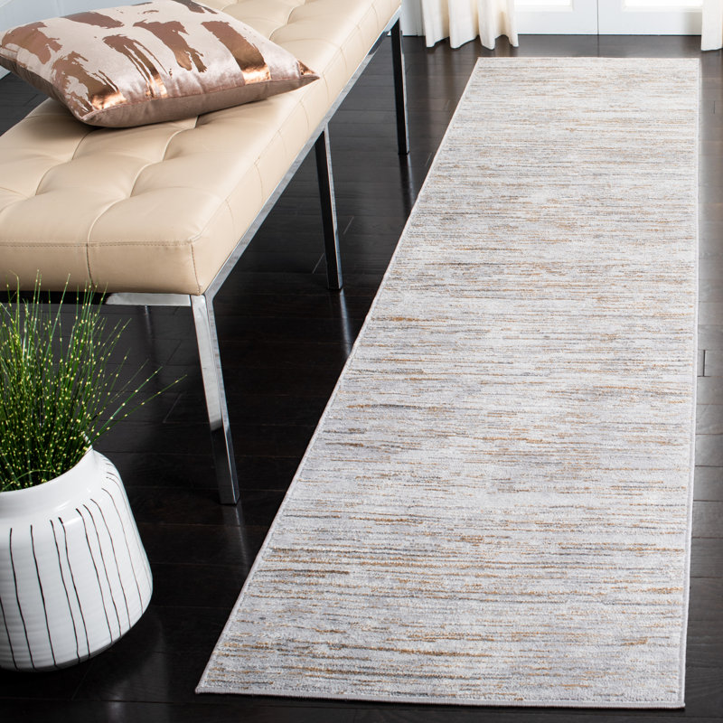 Tapis abstrait Korn Performance, Tapis de couloir 2 pi 2 po x 9 pi
