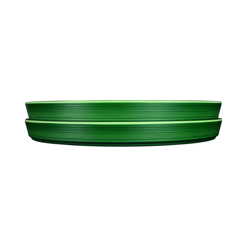 9 , Set of 6, Green