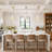 Kimmons 1-Light Dimmable Modern White Cone Pendant(1-Set Included)