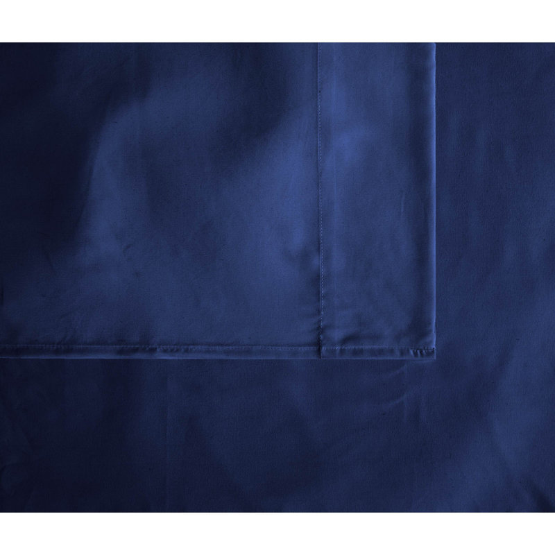 Truly Calm Antimicrobial Microfiber Standard Sheet Set, Full Sheet Set + 1 Fitted Sheet + 2 Pillowcases, Navy