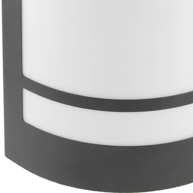 Broadlands Outdoor Flush Mount, Black