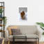 Whimsical Rat Musician Playful Whimsical Contemporary Bamboo Animal Wall Art Print - Print-162796512