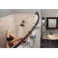 Tringle à rideau de douche simple à tension ajustable 5 pieds Moen-15400429