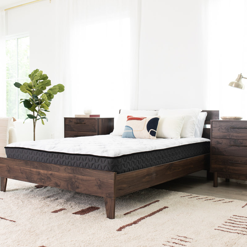 White Twin Innerspring 8" Firm Mattress