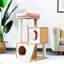 35-Inch Wooden Medium Cat Tree House-117068837