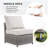 Darihanna 8 Piece Rattan Sectional Seating Group with Cushions-558387382