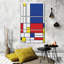 Impression géométrique sur toile géométrique Mondrian II-92833402