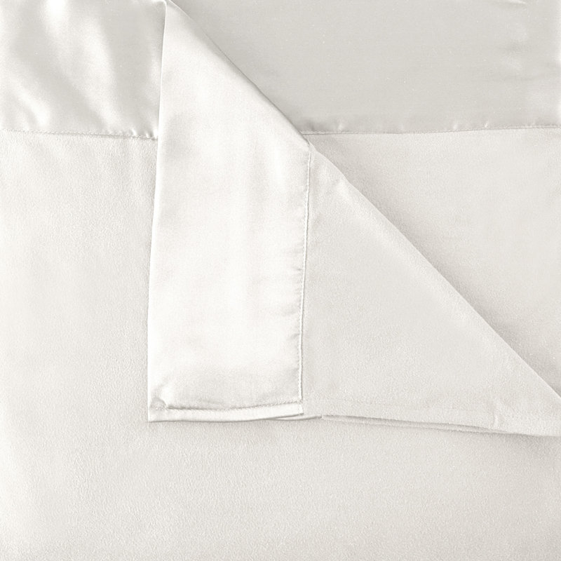 Couverture légère Micro Flannel® toutes saisons, Très grand lit, Ivory