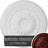 Endurathane Raymond Ceiling Medallion, 18"OD x 1 1/4"P (Fits Canopies up to 5 3/8"), Hand-Painted Warm Silver Finish-28580439