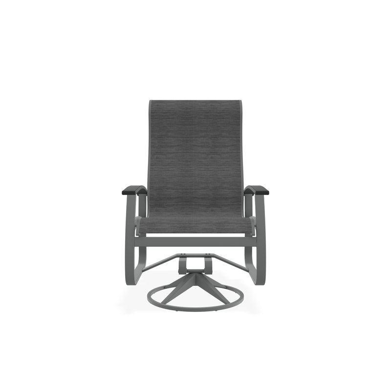Belle Isle Outdoor Dining Chair, Collect Charcoal, Graphite