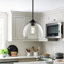 Luminaire suspendu pour îlot de cuisine 1 lumière Abaigh
