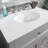 Gullens 31'' Single Bathroom Vanity with Marble Top-36172015