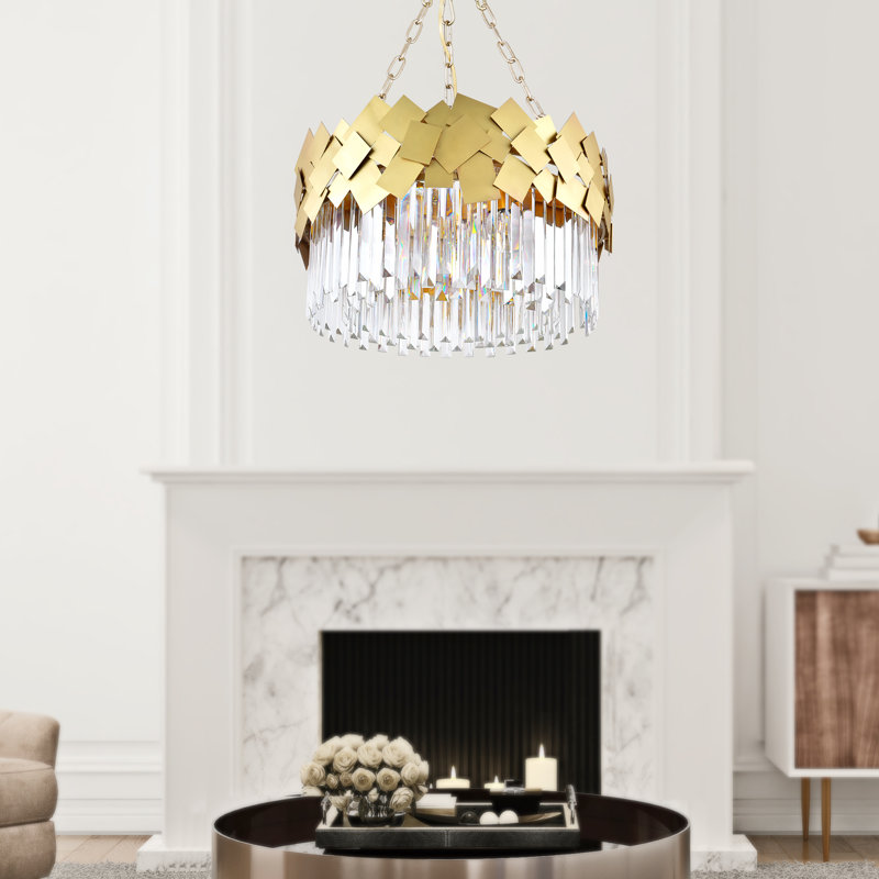 Lustre cylindrique à 6 lumières Berklee