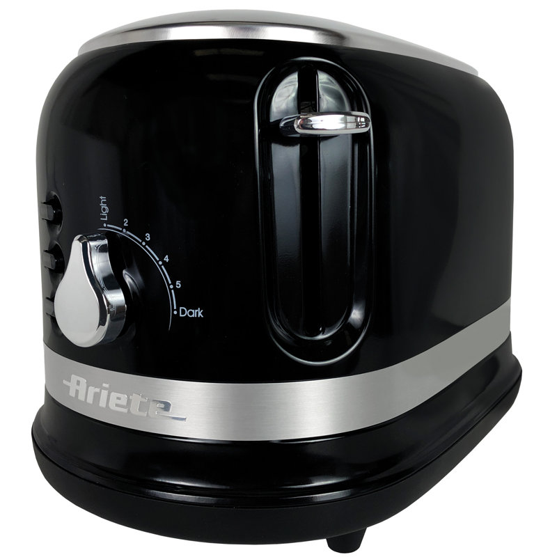 Ariete Moderna 2 Slice Toaster, Black