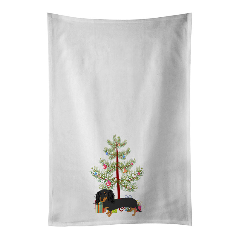 Ensemble de 2 serviettes de cuisine Dachshund