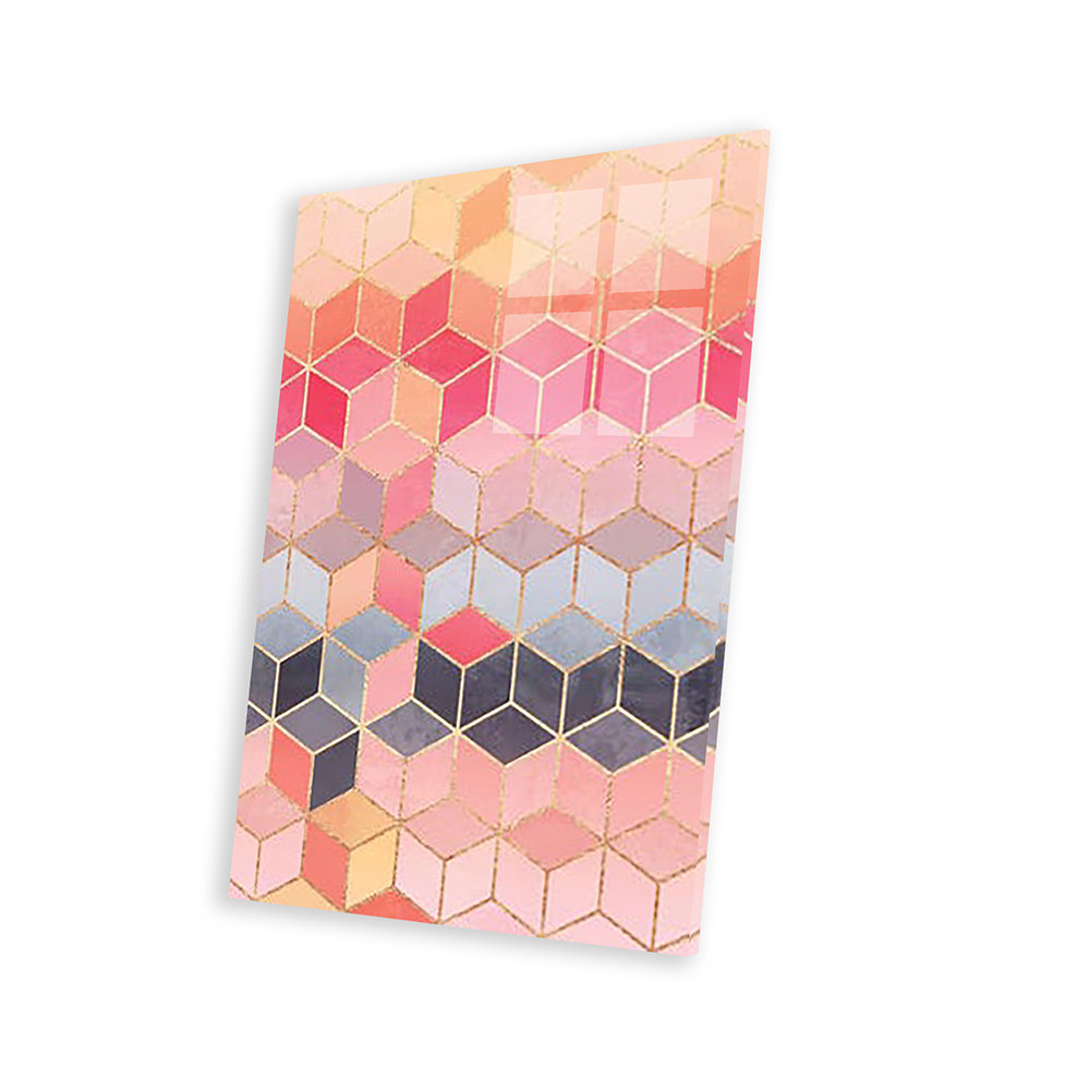 George Oliver Happy Cubes by Elisabeth Fredriksson - Unframed Graphic ...