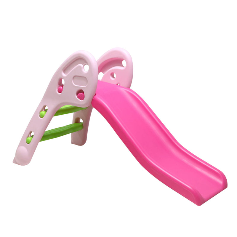 Rivoli Freeport Park Plastic Freestanding Slide, Pink/Green