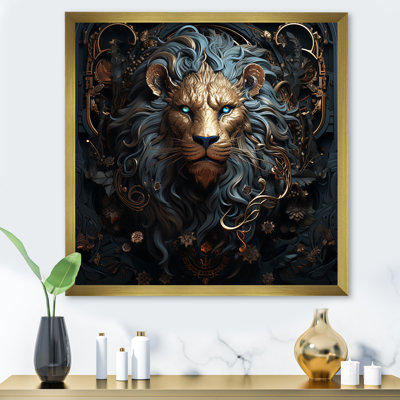 Majestic Lion II - Lion Wall Art