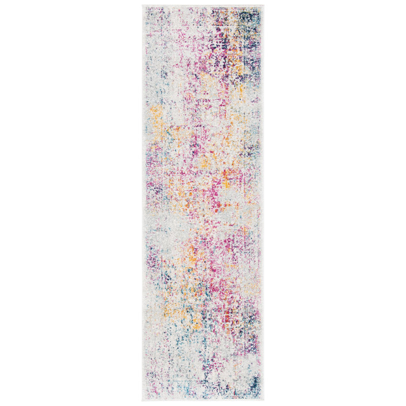 Tapis oriental Vinnie, Tapis de couloir 2 pi 2 po x 7 pi