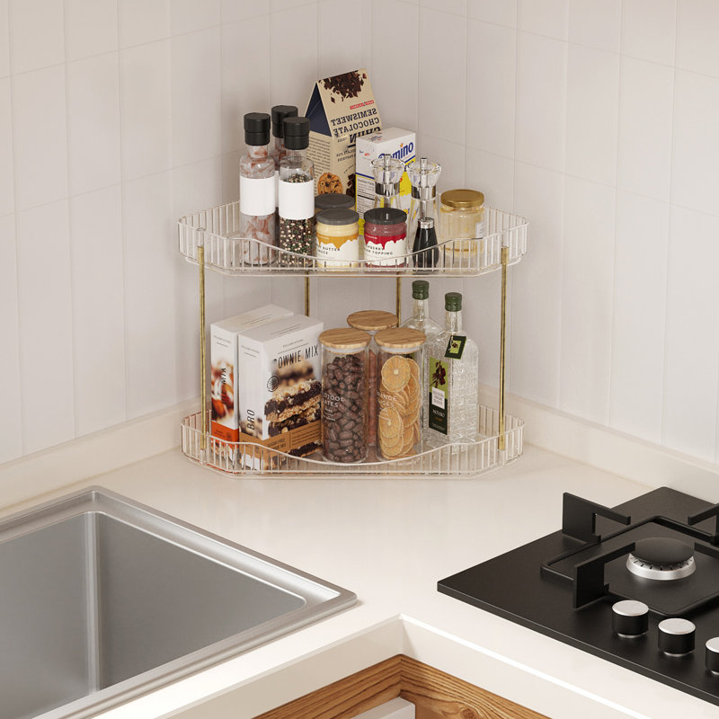Plastic / Acrylic Bathroom Shelves, Clear