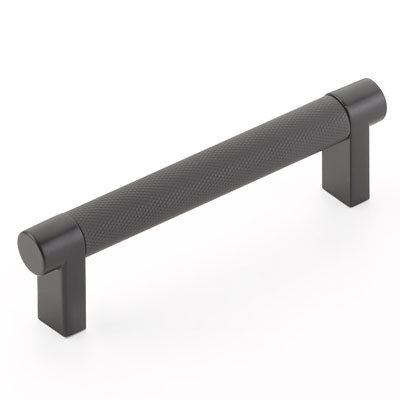 Select Cabinet Pull Bar / Handle Pull, 4" Center to Center, Flat Black