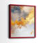Série ABSTRACT CDxxx - reproduction encadrée de qualité supérieure - prête à être accrochée - aucun clou requis - aucun clou requis-290564605-290564606