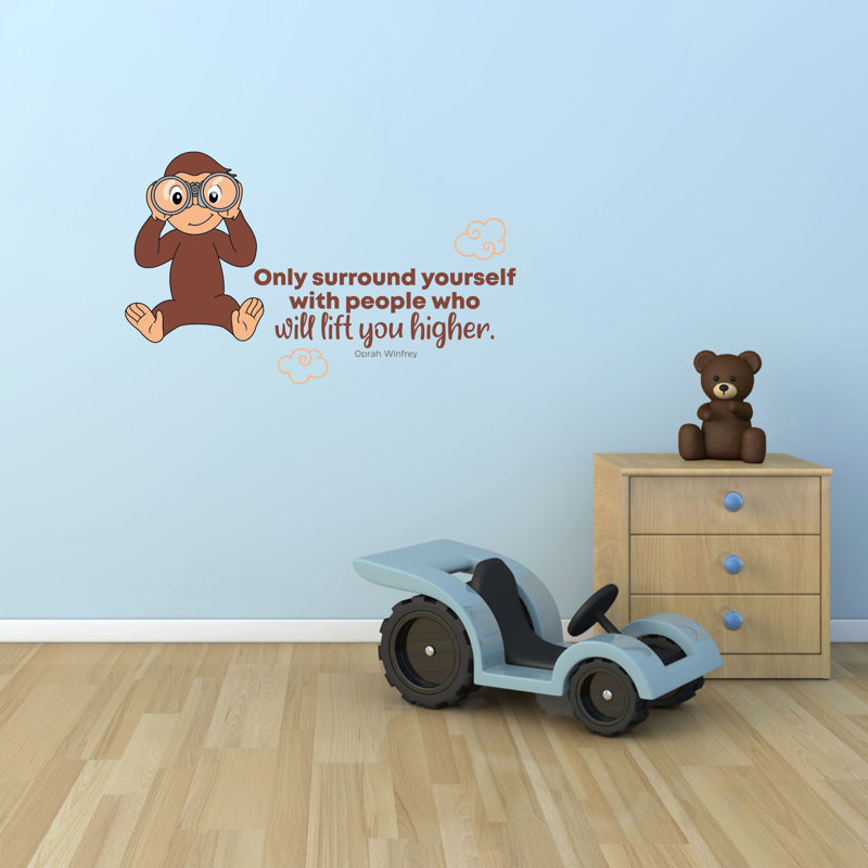 Text & Numbers Wall Decal, 8" H x 10" W