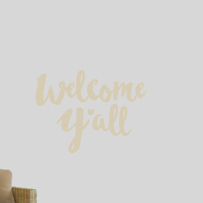 Text & Numbers Non-Wall Damaging Wall Decal