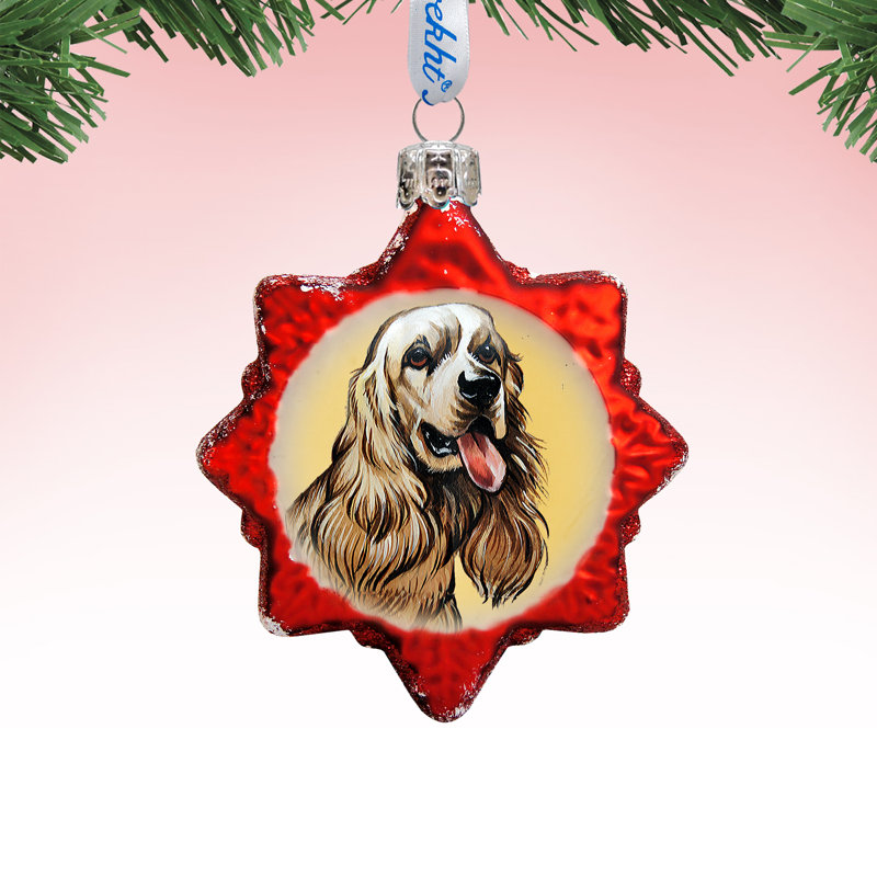 Ornement en forme de labradoodle