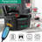 Heated Massage Swivel Rocking Recliner-1963448122