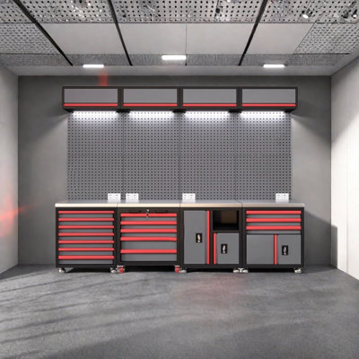 Heavy-Duty Metal Tool Cabinet for Automotive