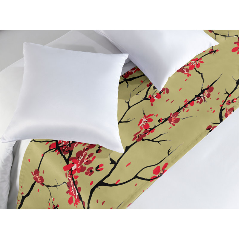 Tapis de lit Ambesonne Asian Spring Spring