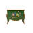 Vintage Painted Entrance Porch Cabinet Accent Chest