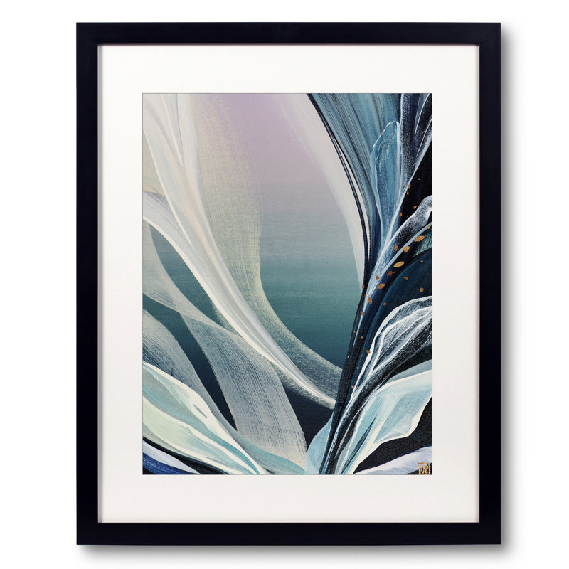 Resonant Twilight Print by Novi Lim, Black Framed Paper, 31.25" H x 25.25" W