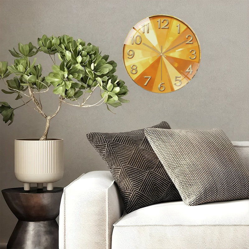 Horloge murale 12 po