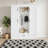 Hall Tree with 3 Hooks, 1 Drawer and Adjustable Shelves-2060081742