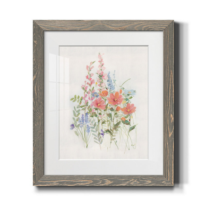 Sweet Summer Picks II - Cadre photo, reproduction d'art sur papier, gris, H 20 po x l 17 po x P 1,5 po