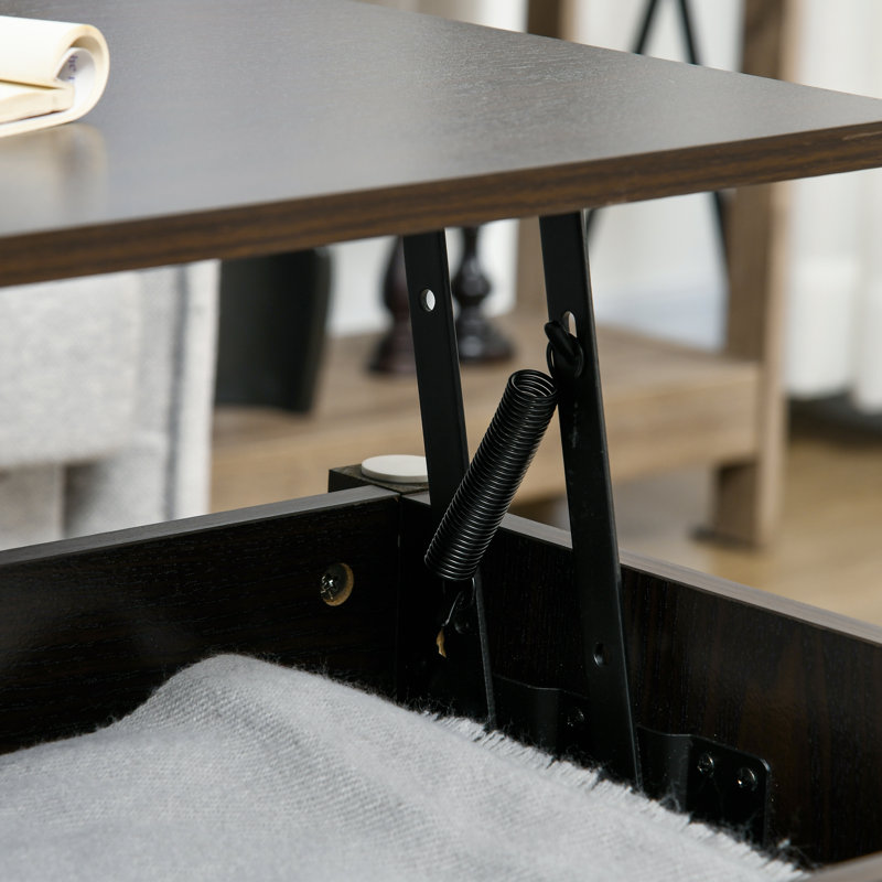 Table basse Poitiers, Brun foncé