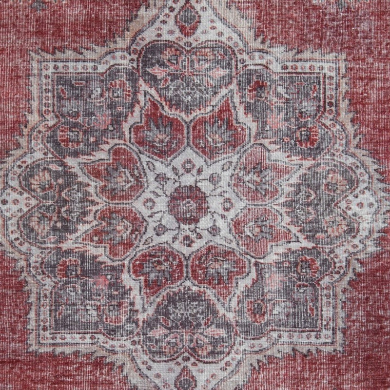 Premium 5 ft Round Carpet, 100% Polyester, 1850 g/m², Pile Height: 0.2 in | Recycled Poly Cotton Underside, Machine Washable at 30°C | Soft, Durable & Eco-Friendly Area Rug for Living Room or Bedroom