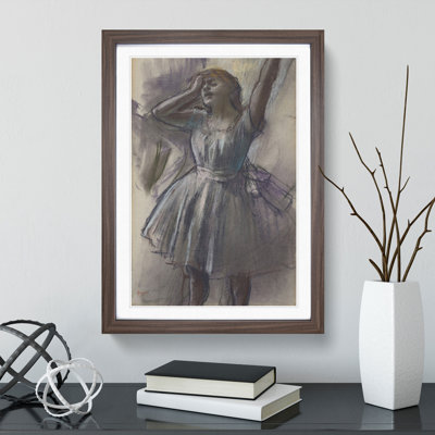 Study of a Ballet Ballerina Dancer Vol.5 by Edgar Degas - Picture Frame Painting