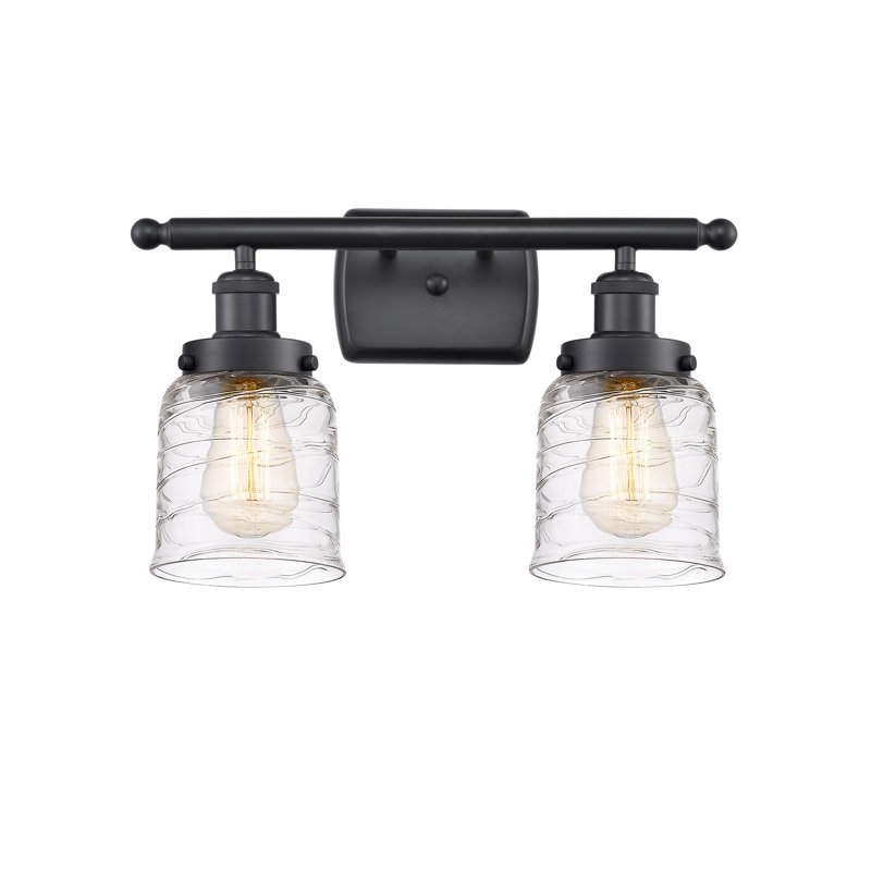 #N/A, Clear Deco Swirl, Matte Black, LED
